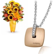 Breil New Blast Necklace + Flowers (Curated)